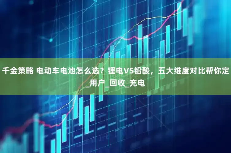 千金策略 电动车电池怎么选？锂电VS铅酸，五大维度对比帮你定_用户_回收_充电